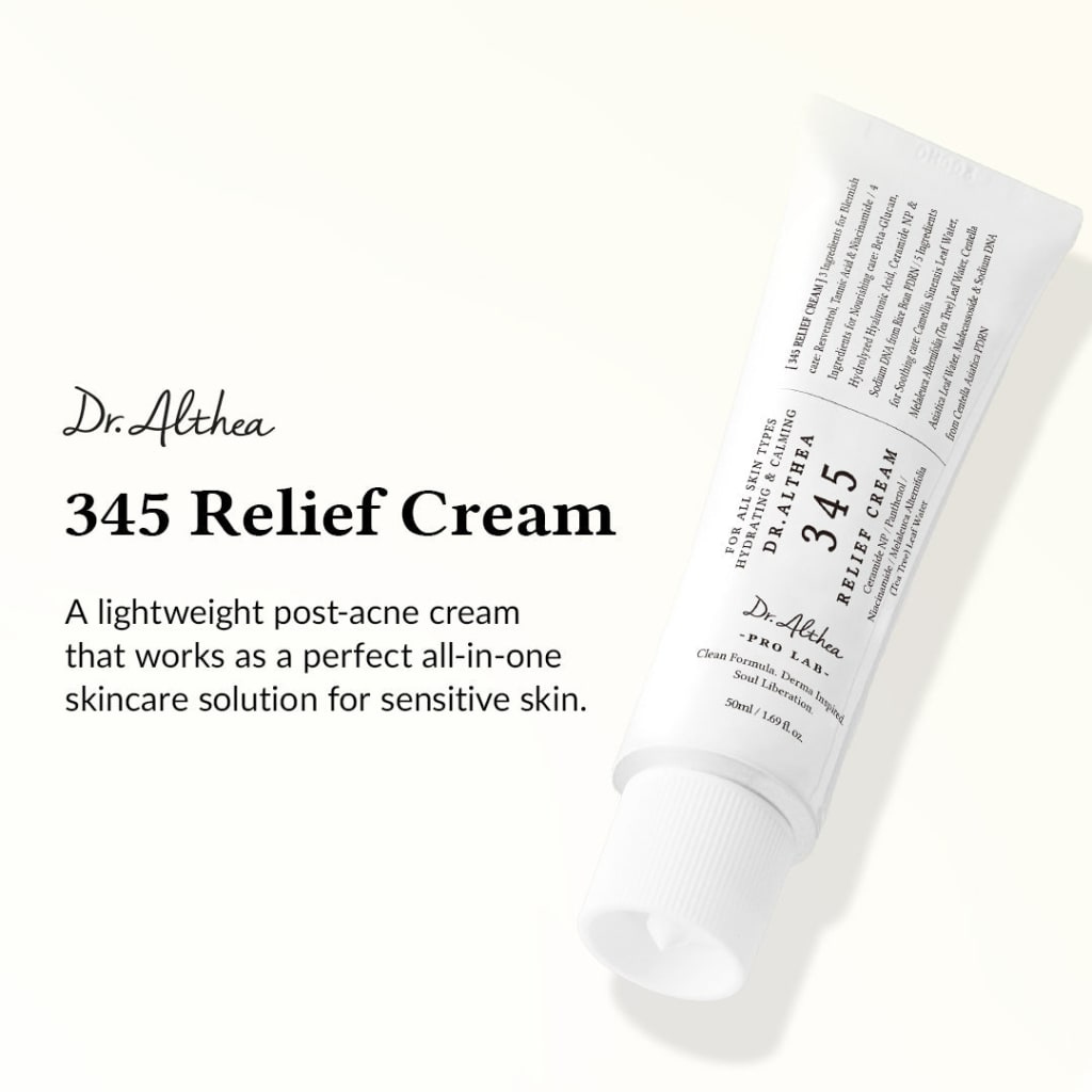 345 Crema calmante
